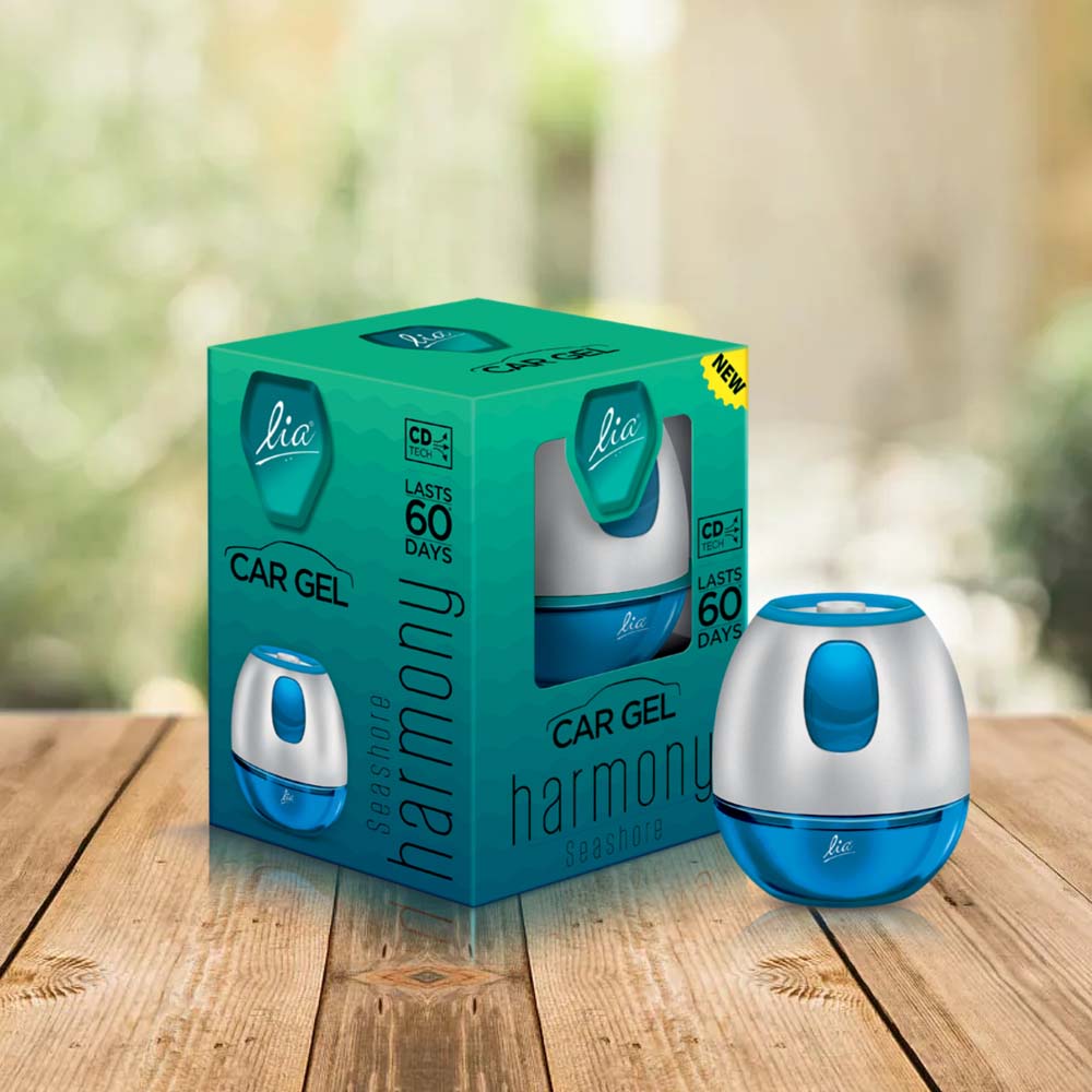 Lia Car Dash Board Gel 45gms - Sea Shore
