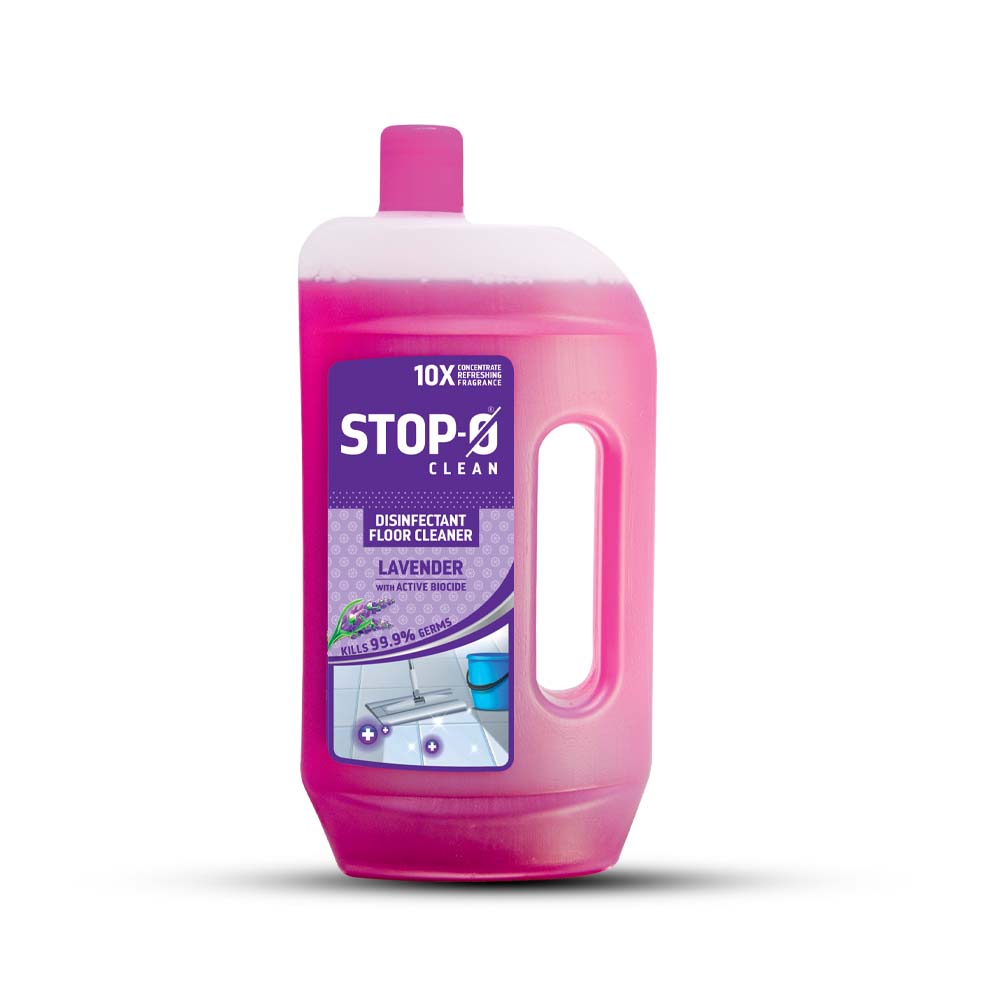 Stop O Clean Disinfectant Floor Cleaner - Lavender
