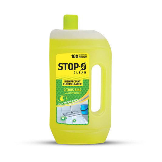 Stop O Clean Disinfectant Floor Cleaner - Citrus Zing