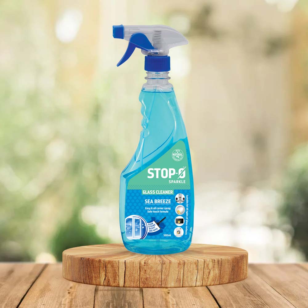 Stop-O Shine Glass Cleaner 500ml - Sea Breeze