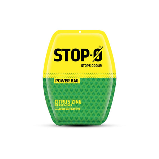 Stop-O Power Bag Air Freshener 10 gms - Citrus Zing