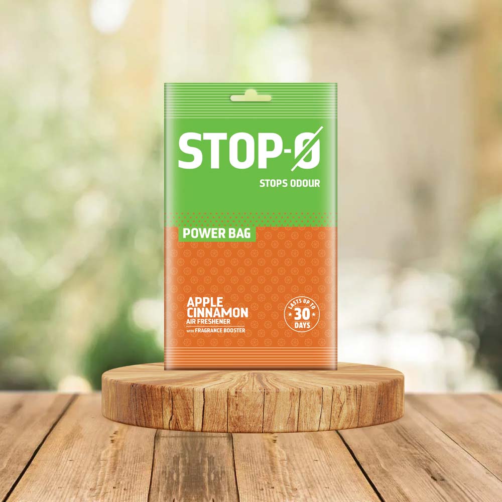 Stop-O Power Bags – Gel Air Fresheners (Apple Cinnamon)
