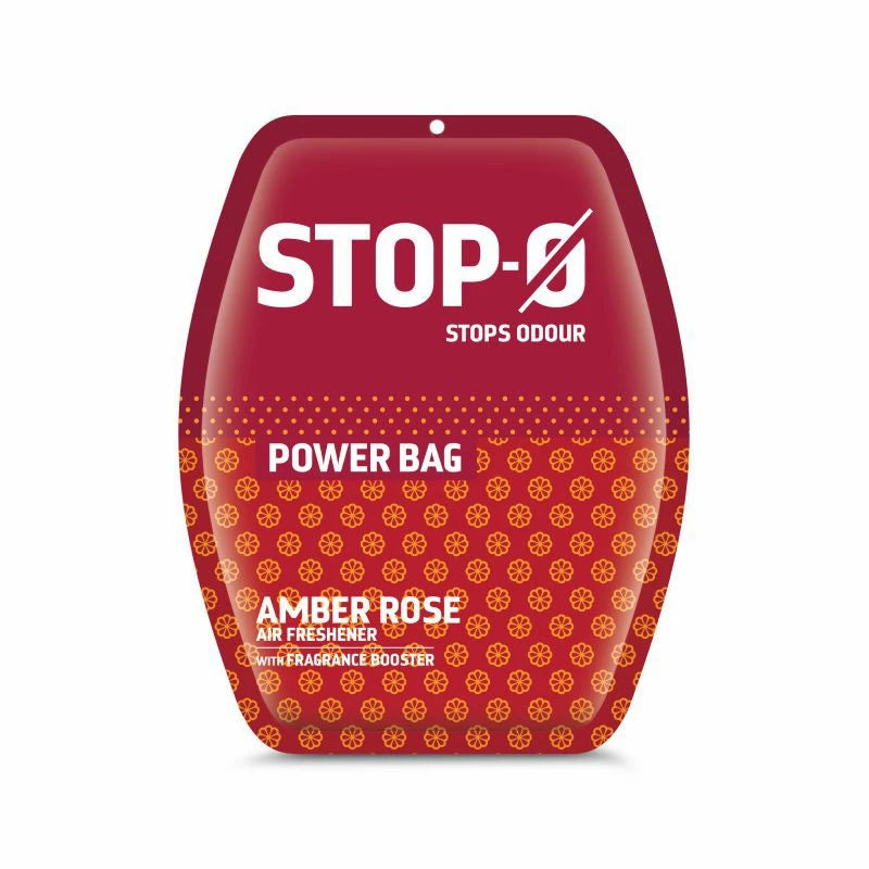 Stop-O Power Bag Air Freshener 10 gms - Amber Rose