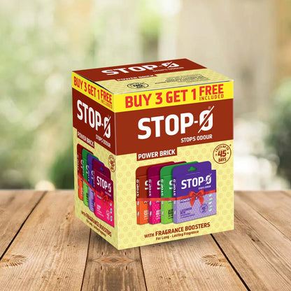 Stop-O Power Brick Combi Pack ( 3+1 )