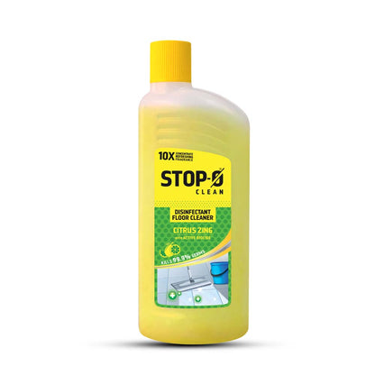 Stop O Clean Disinfectant Floor Cleaner - Citrus Zing